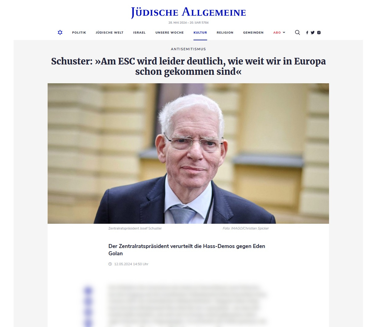 05.2024 (juedische allgemeine.de)
